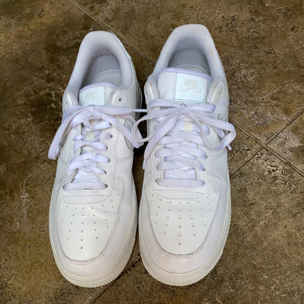 Nike Air Force 1 ‘07 White Platinum Sneakers